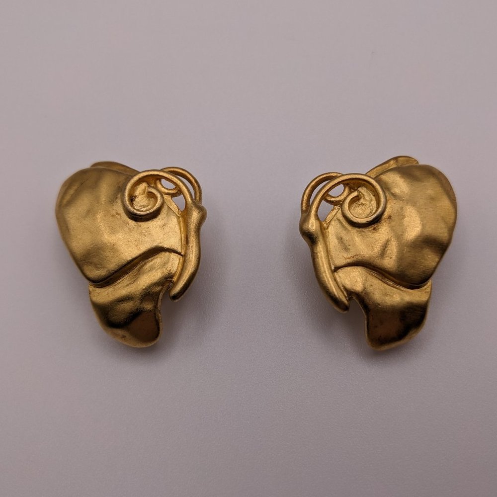 vintage Givenchy butterfly earrings